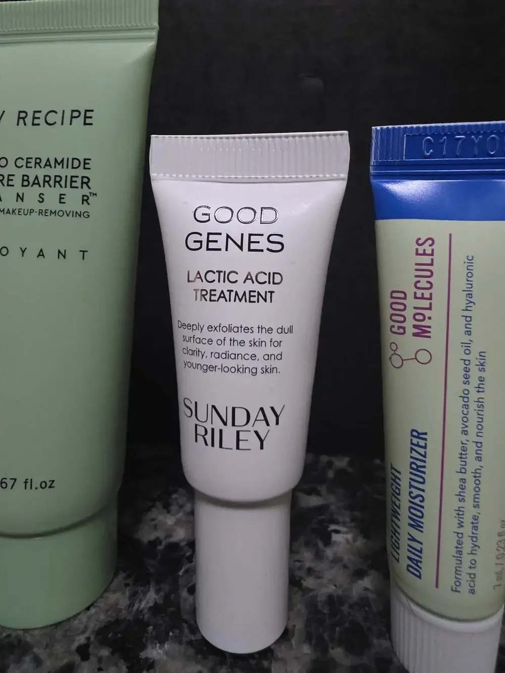 Set of 5 skincare Samples- Various Sizes
